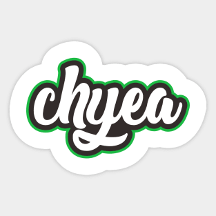 CHYEA Sticker